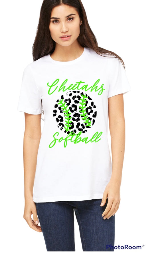 Women’s Fit Cheetahs Tee