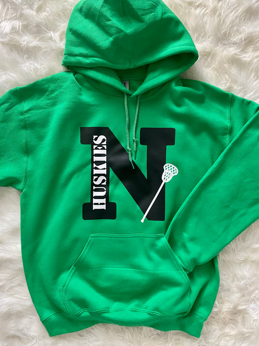 Huskies Lacrosse Hooded Sweatshirt