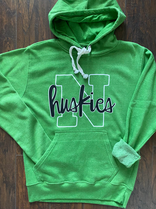 N Huskies cozy hoodie